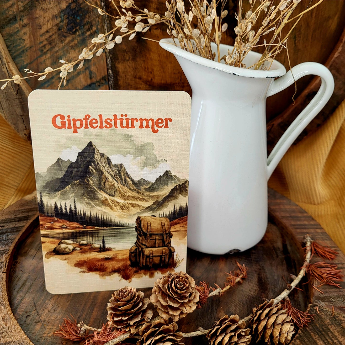 Postkarte Gipfelstürmer