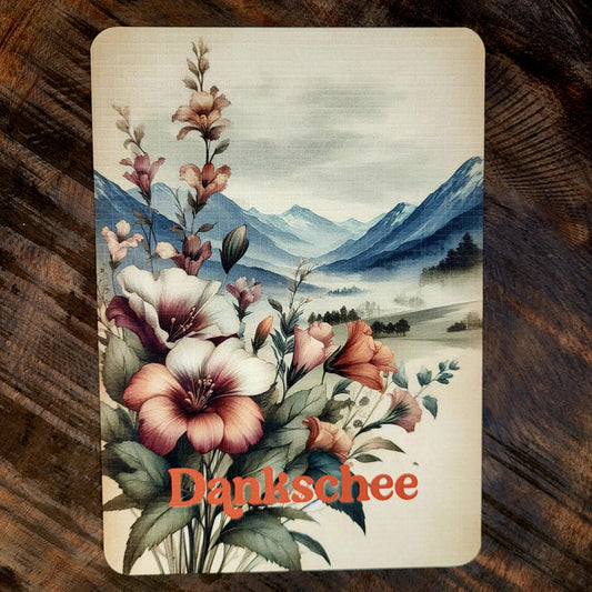 Postkarte Dankschee