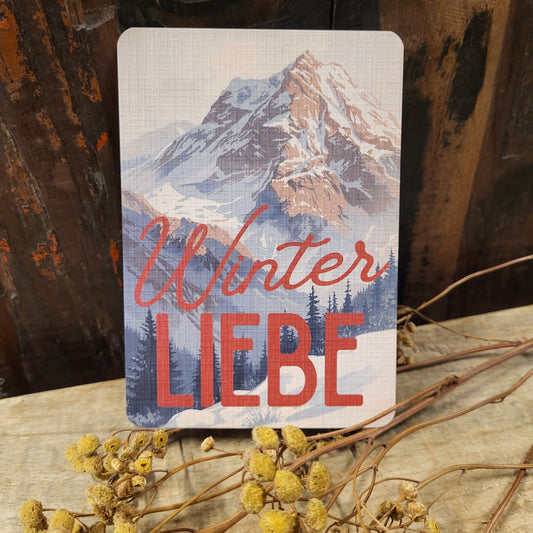 Postkarte Winterliebe