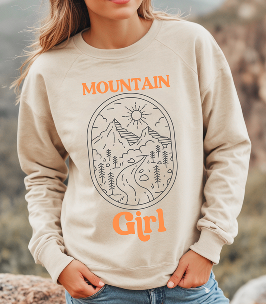 Sweatshirt MOUNTAIN GIRL