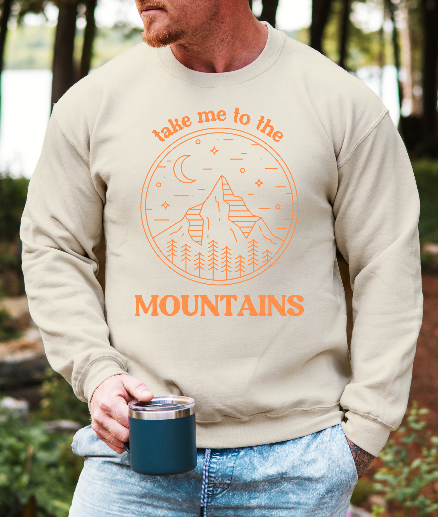 Sweatshirt TAKE ME TO THE MOUNTAINS