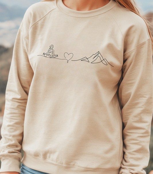 Sweatshirt YOGA & BERGE
